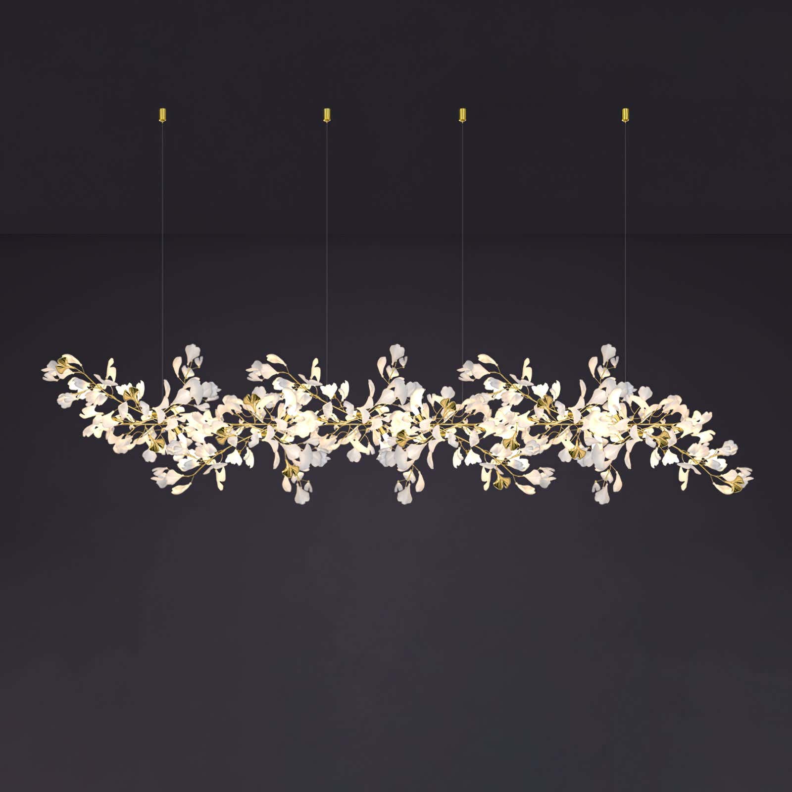 Gingko Leaves Chandelier