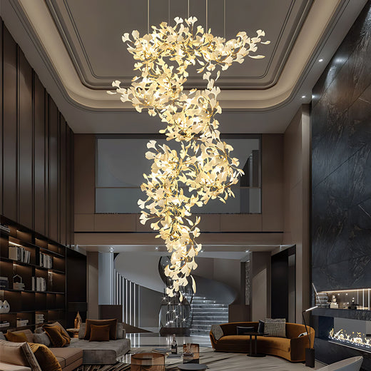 Ginkgo Grand Chandelier