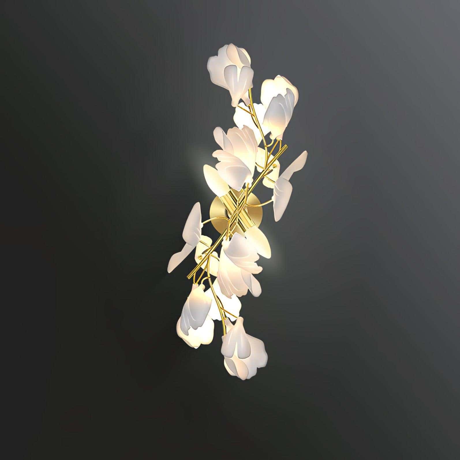 Gingko Flowers Wall Lamp