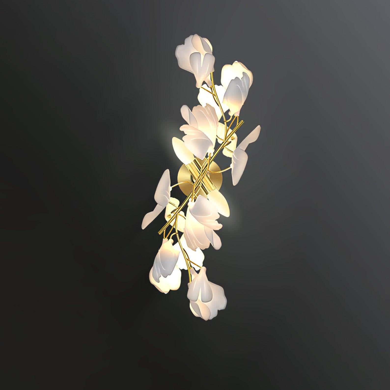 Gingko Flowers Wall Lamp