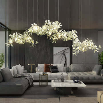 Gingko Chandelier C