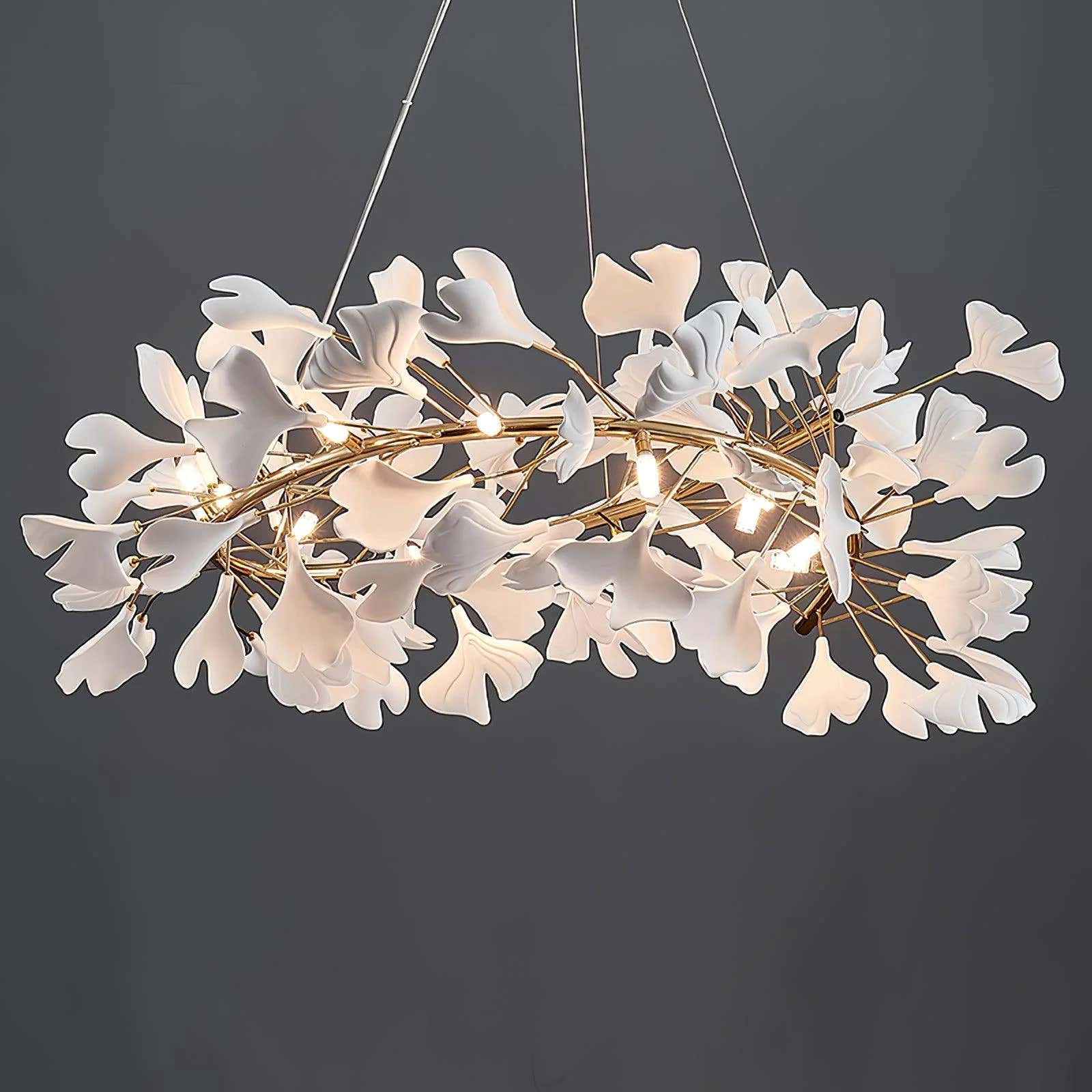 Gingko Chandelier U