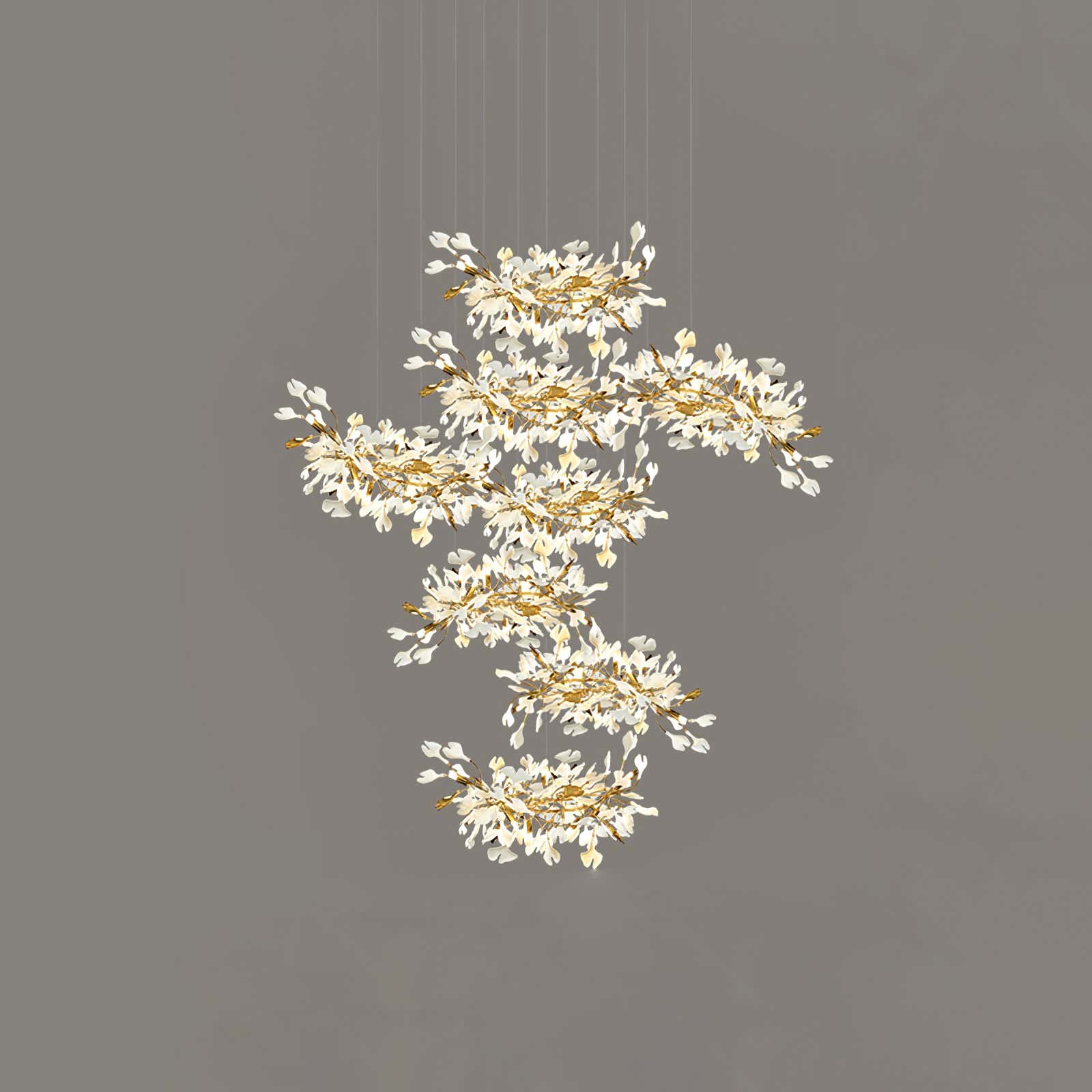 Gingko Leaves Chandelier