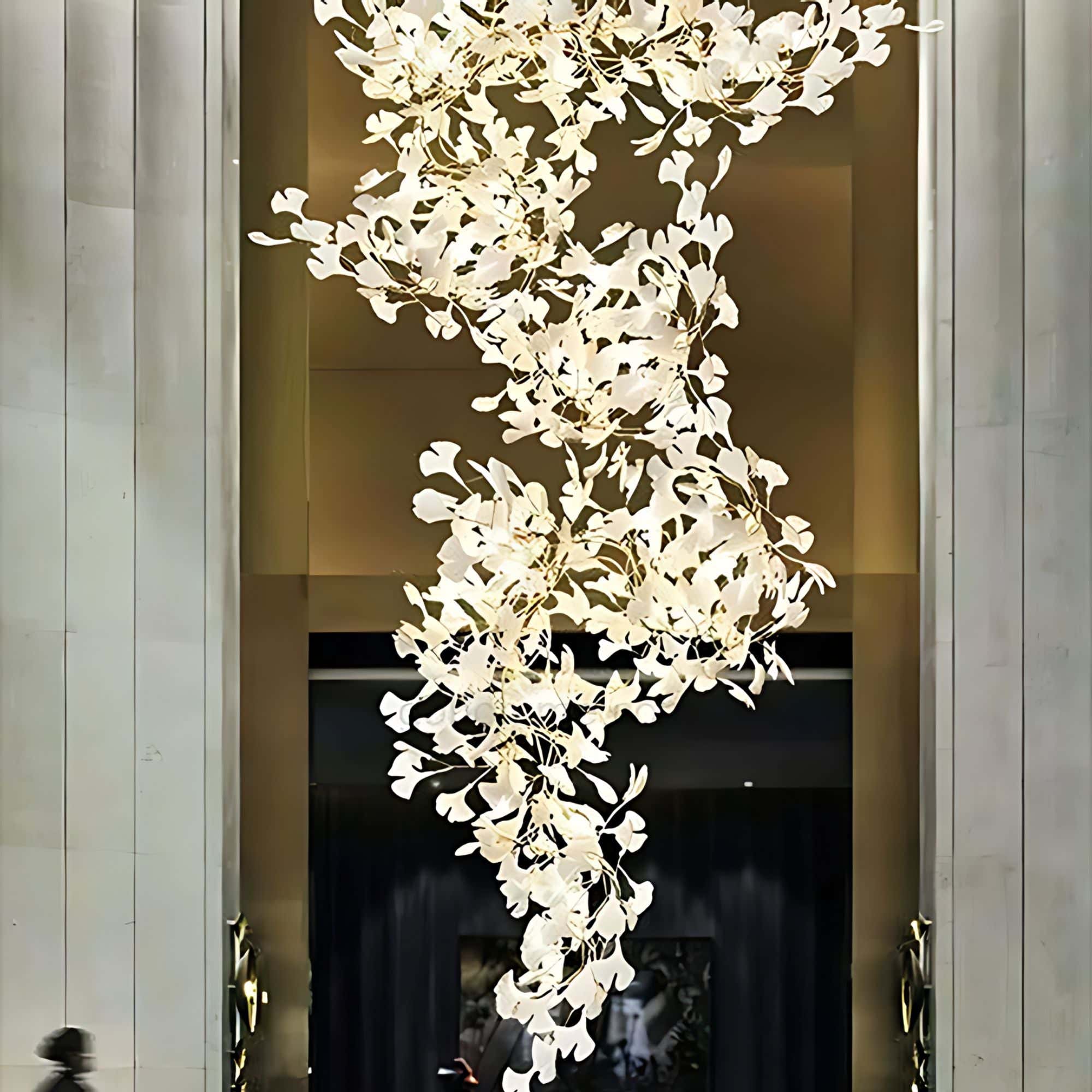 Ginkgo Grand Chandelier