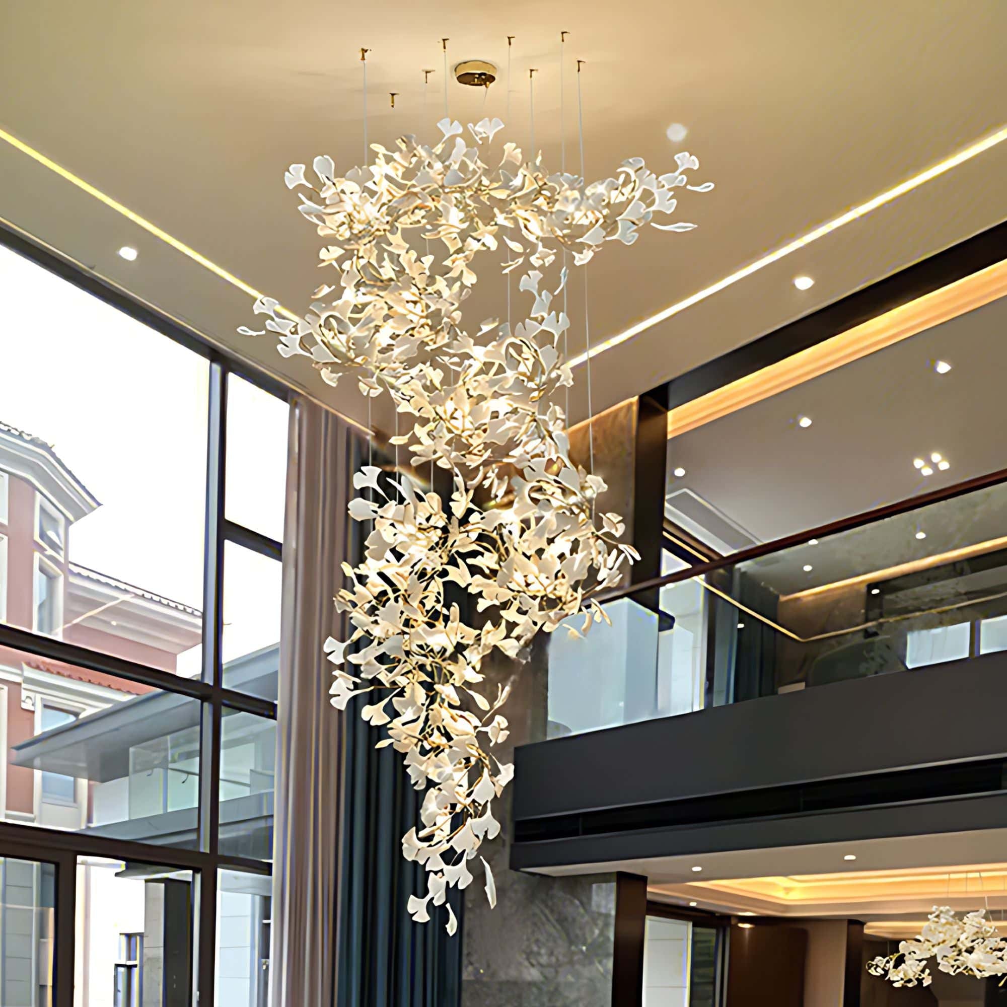 Ginkgo Grand Chandelier