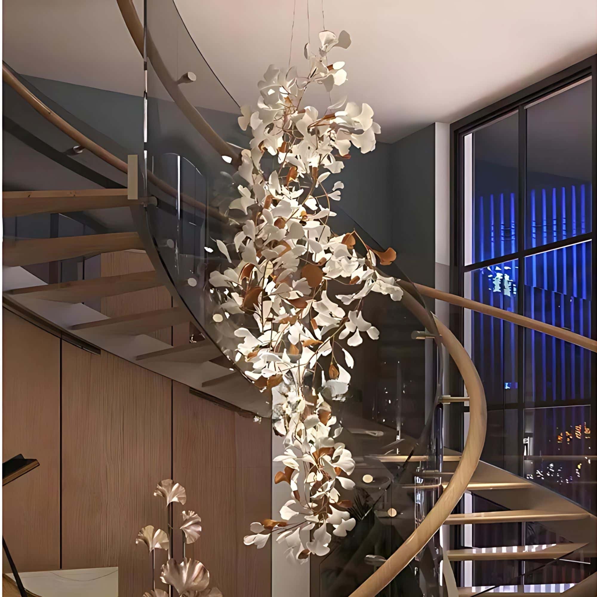 Ginkgo Grand Chandelier