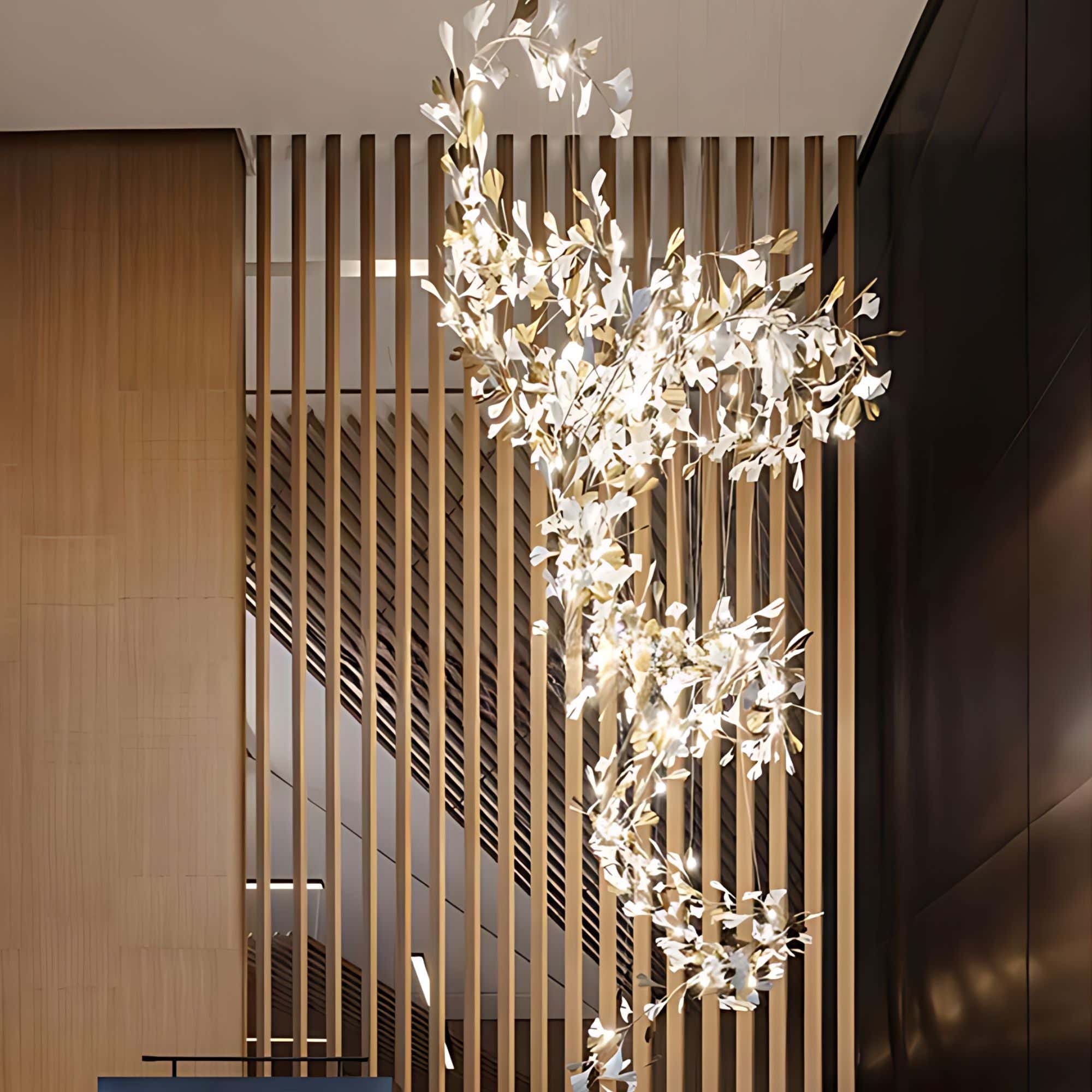 Ginkgo Grand Chandelier