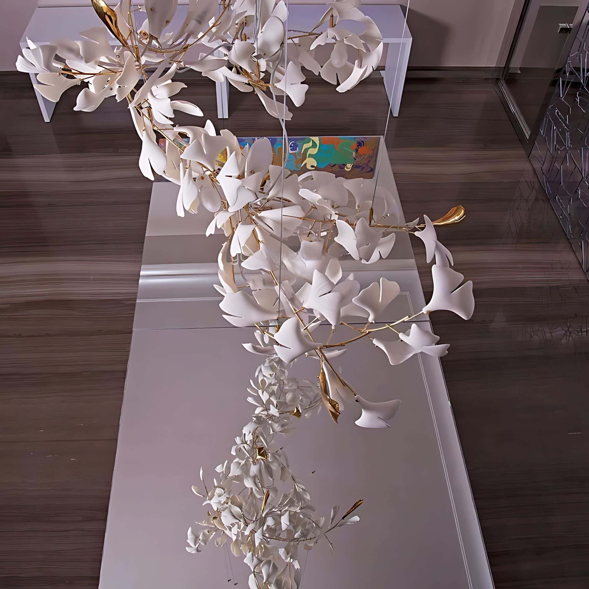 Ginkgo Grand Chandelier