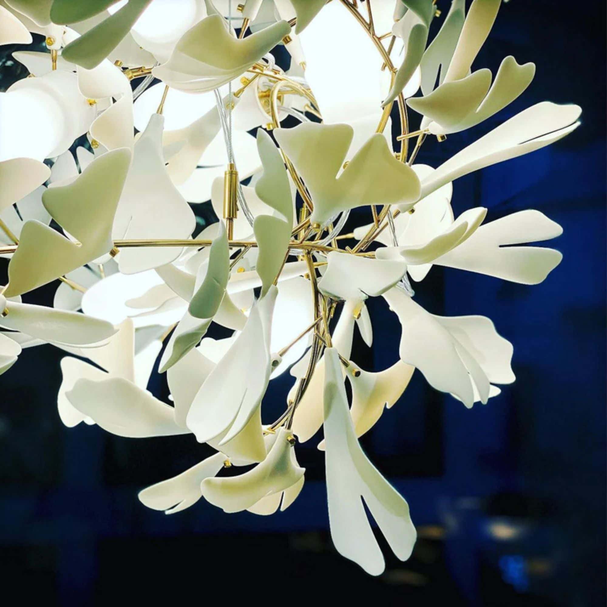 Ginkgo Grand Chandelier