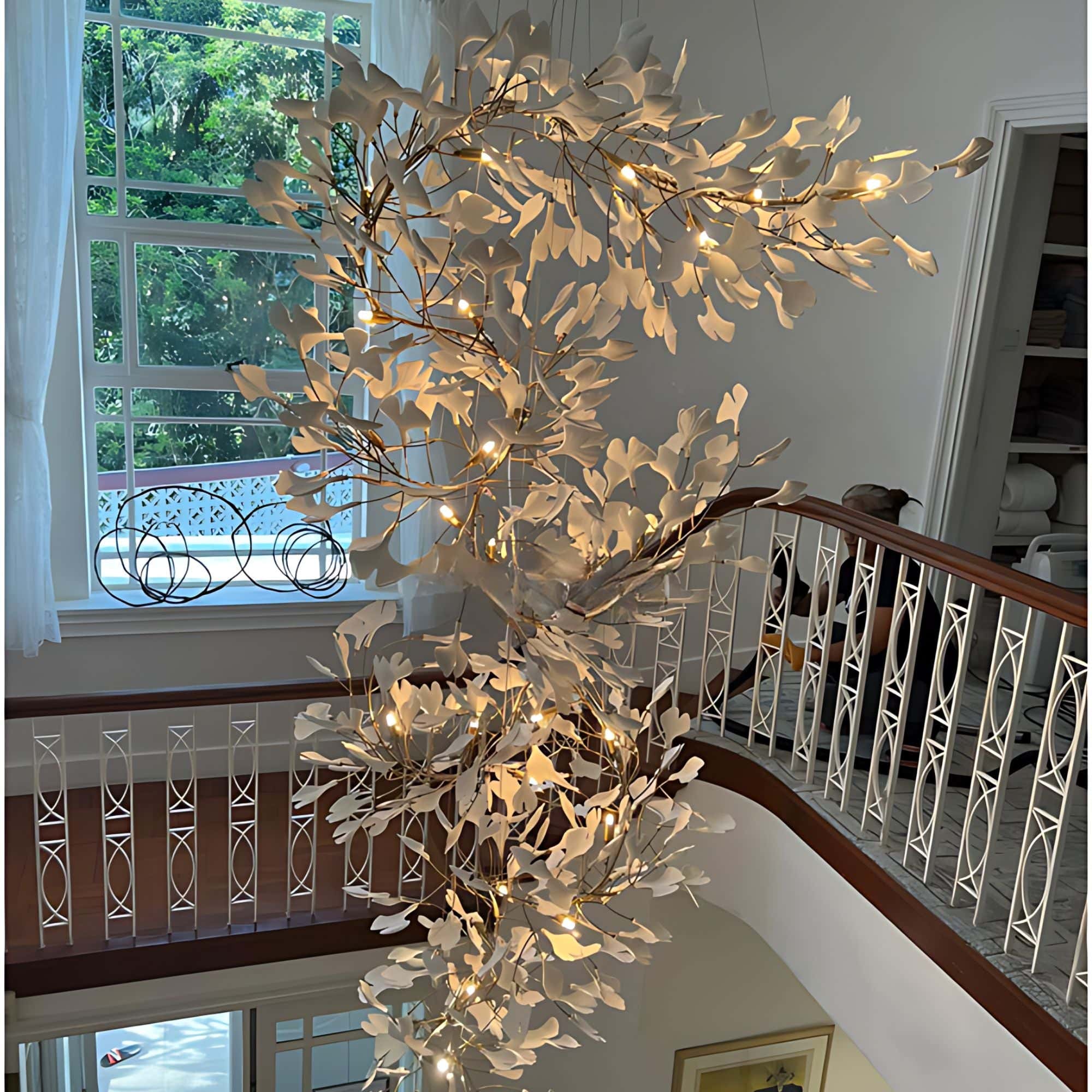 Ginkgo Grand Chandelier