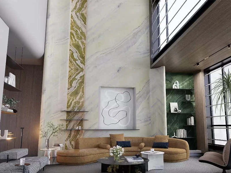 Glacier Green Marble Slab
