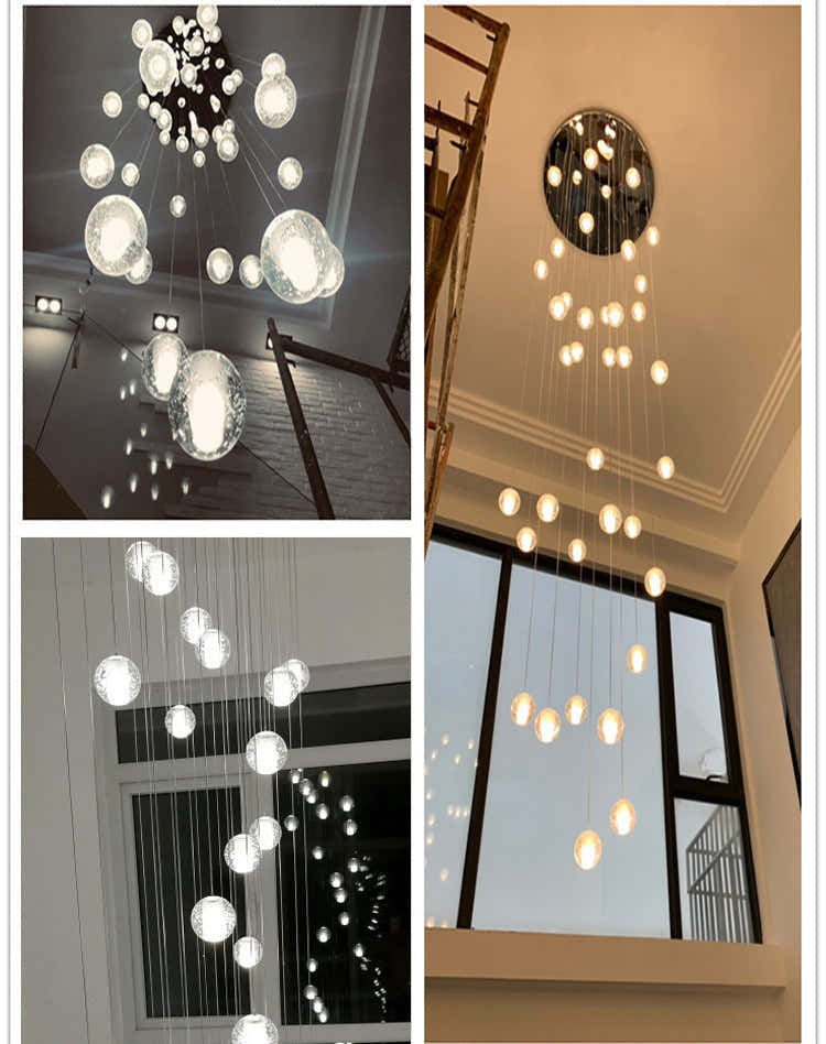 Dazzling Crystal Sphere Chandelier