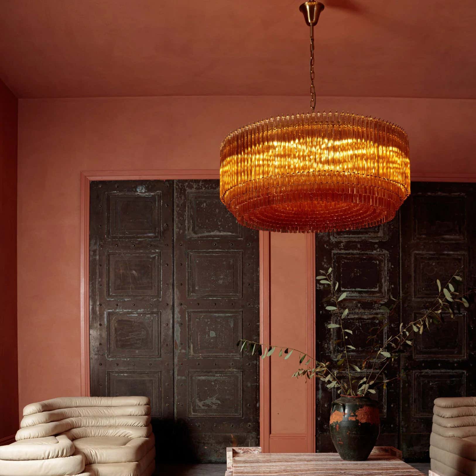 Amaro Drum Chandelier 51.2″
