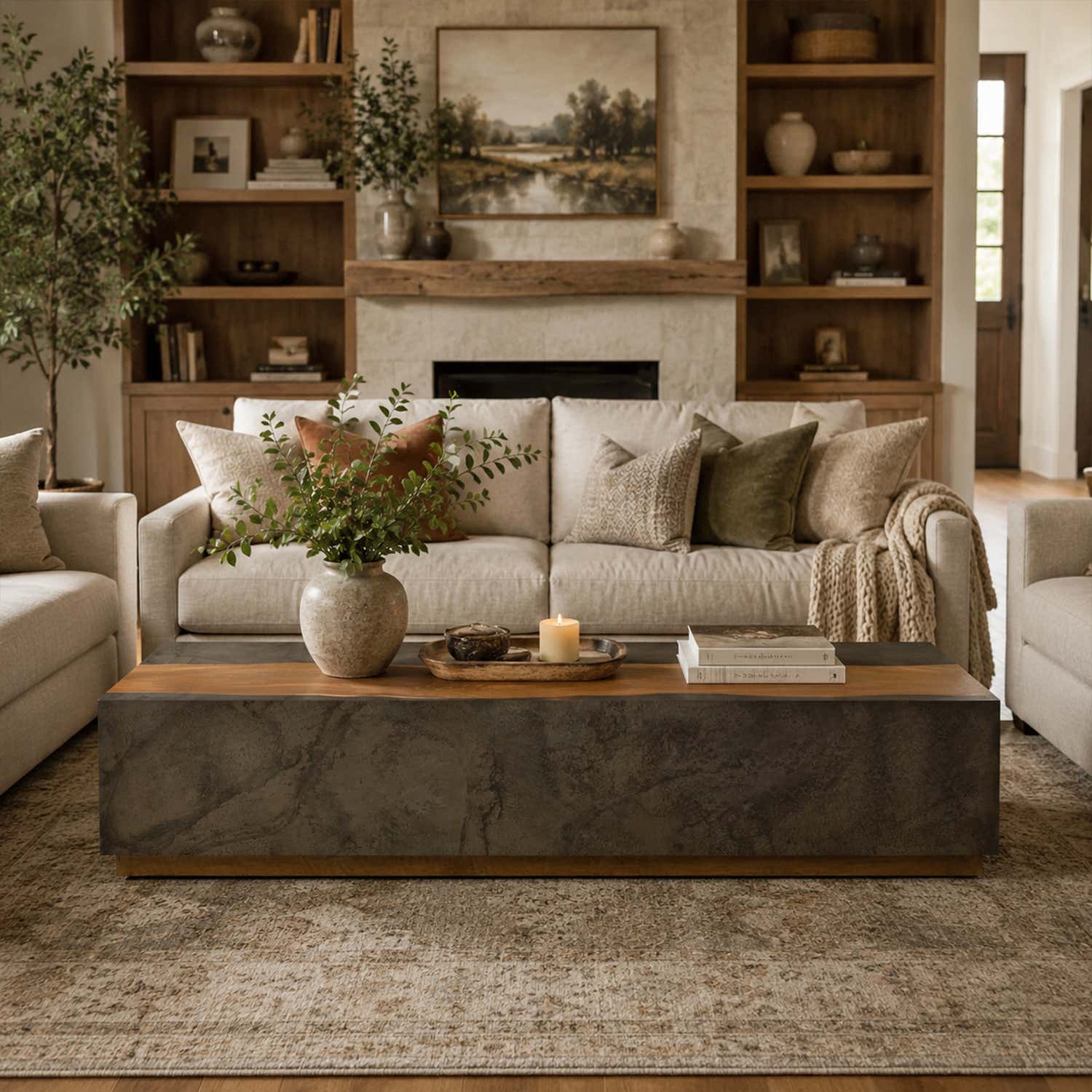 Acacius Long Coffee Table
