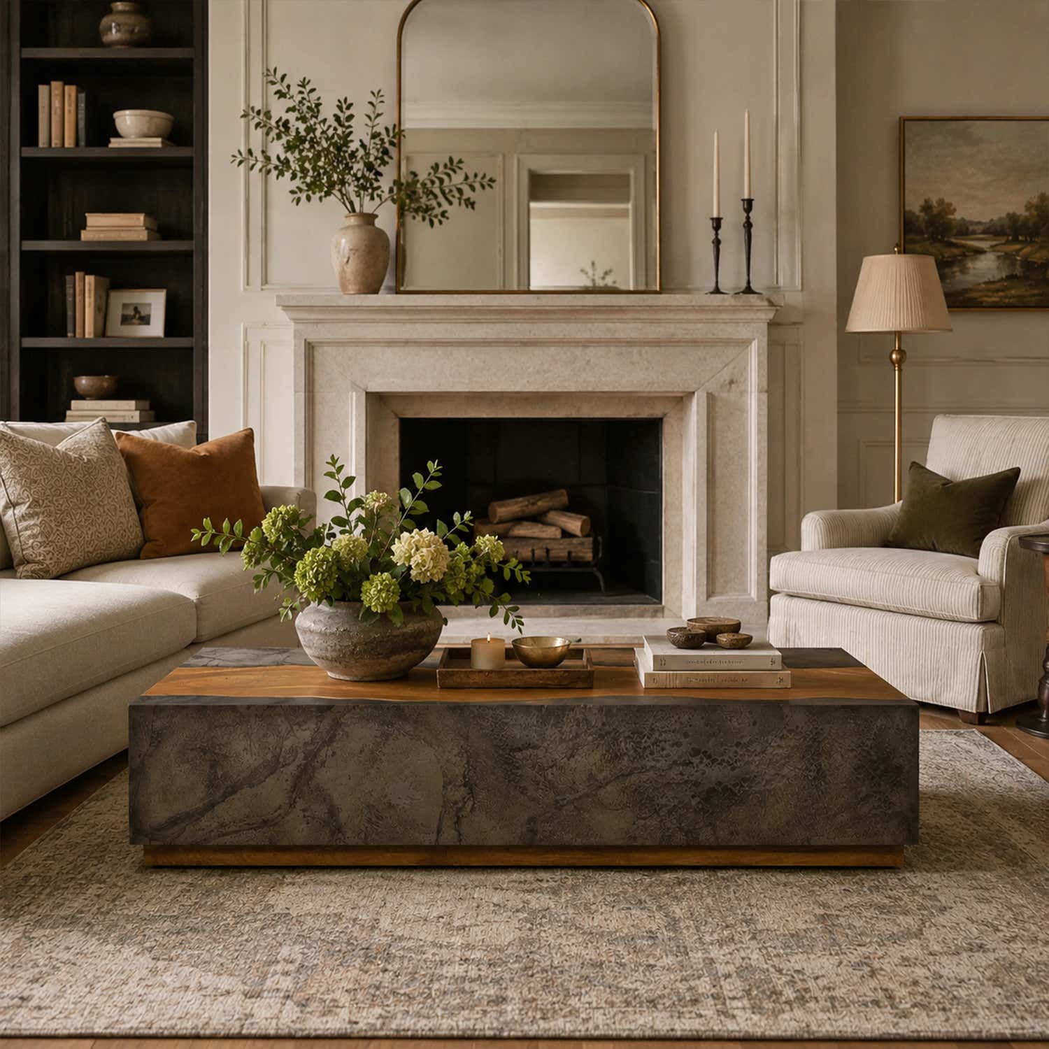 Acacius Long Coffee Table