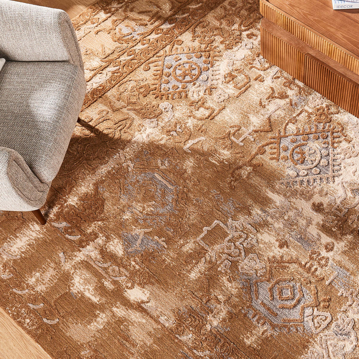 $2500+ Purchase Gift | Aurelian Relief Wool-Blend Rug 5'x8'