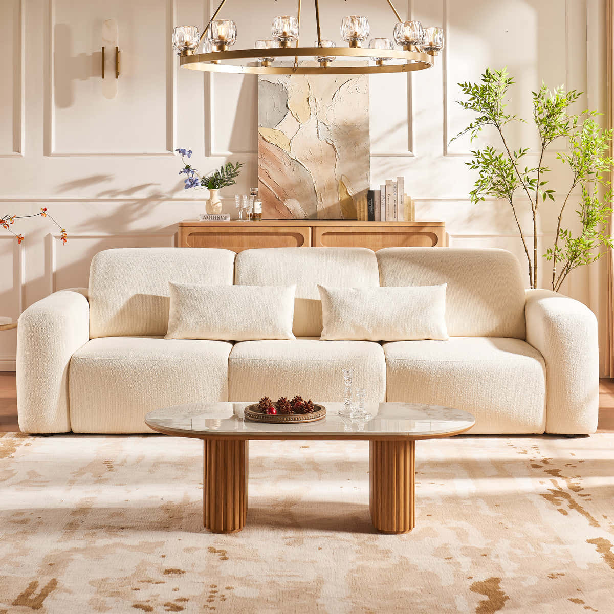 $2500+ Purchase Gift | Solene Ombre Wool-Blend Rug 5'x8'
