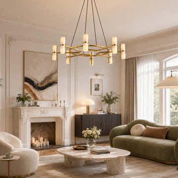 Voltaire Circular Chandelier