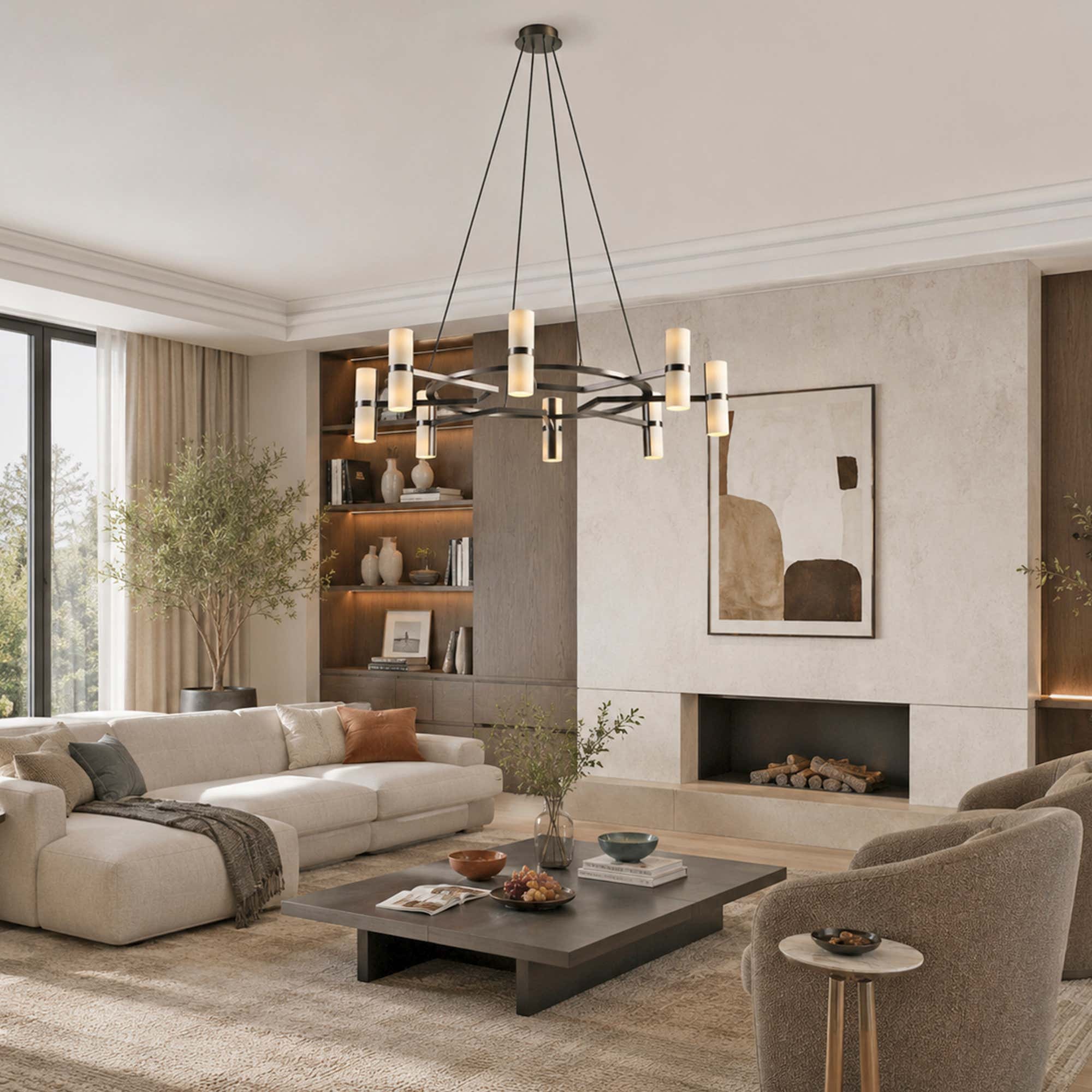 Voltaire Circular Chandelier
