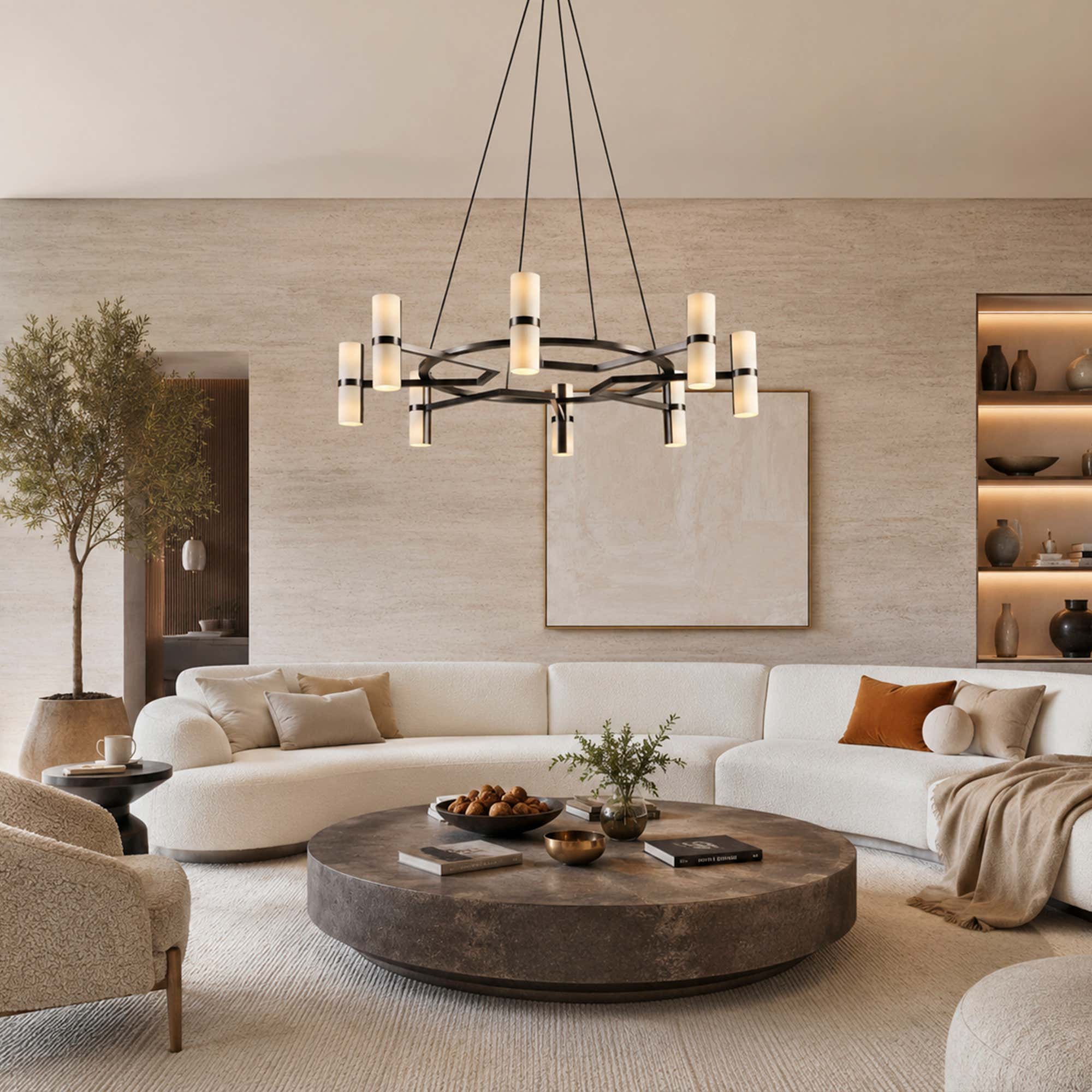 Voltaire Circular Chandelier