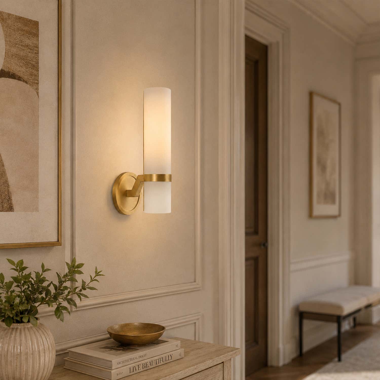 Voltaire Tall Sconce