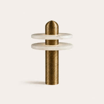 Median Alabaster Table Lamp