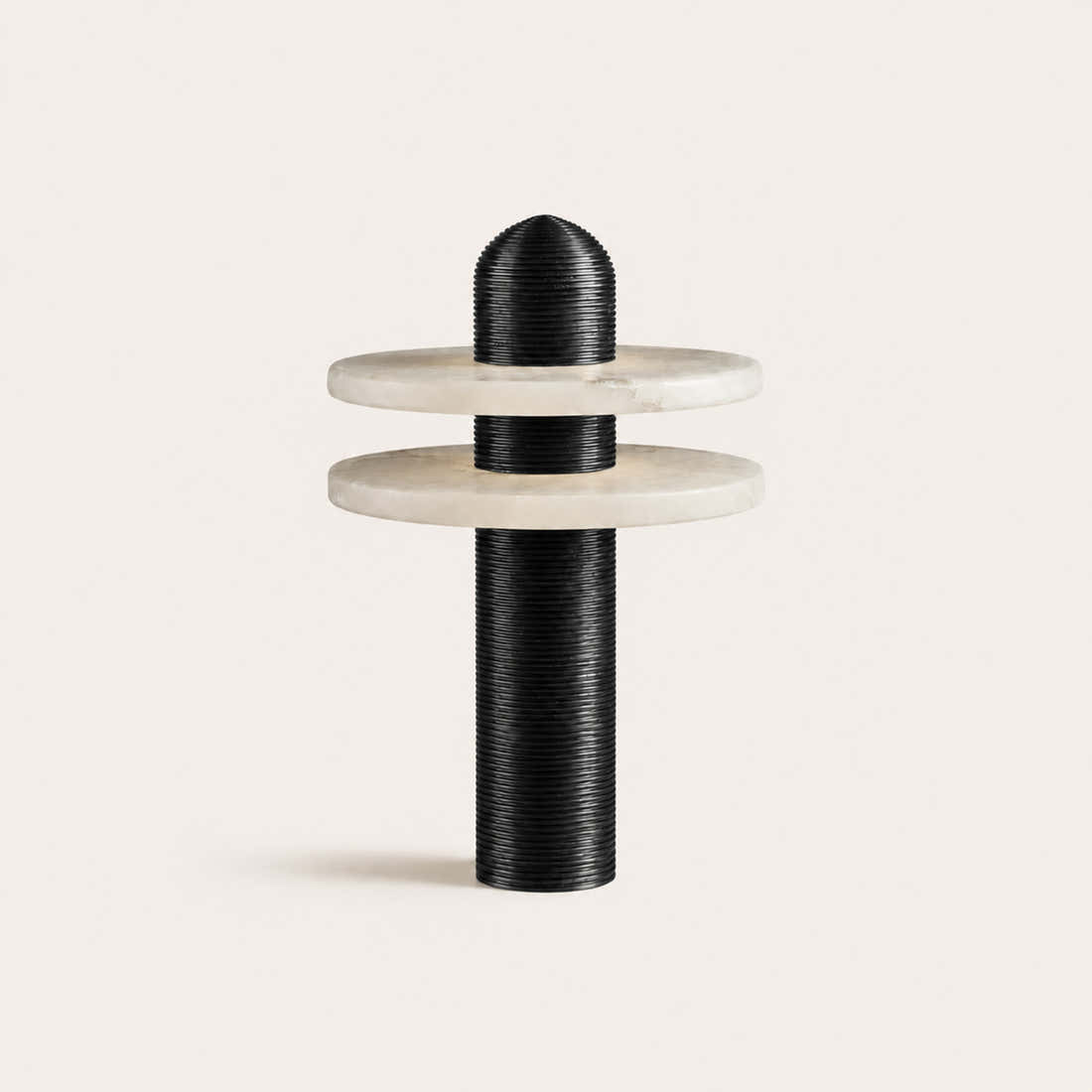 Median Alabaster Table Lamp