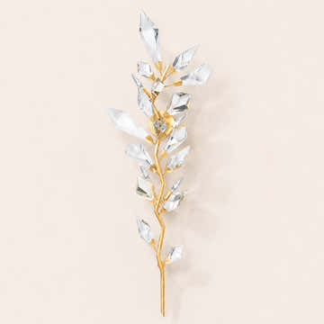 Addison 58" Gold&Silver Crystal Sconce
