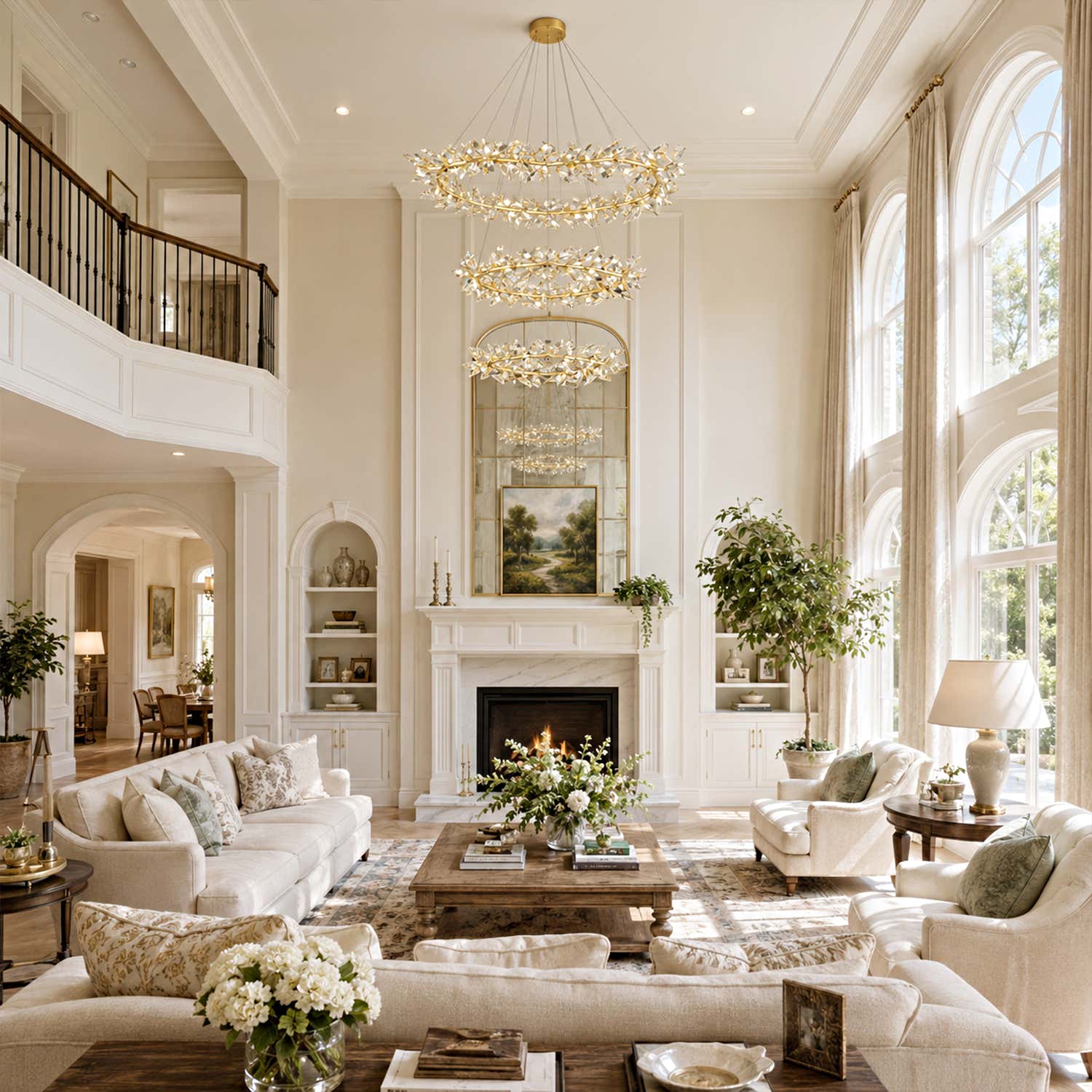 Addison  71" Crystal Chandelier