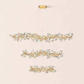 Addison  71" Crystal Chandelier