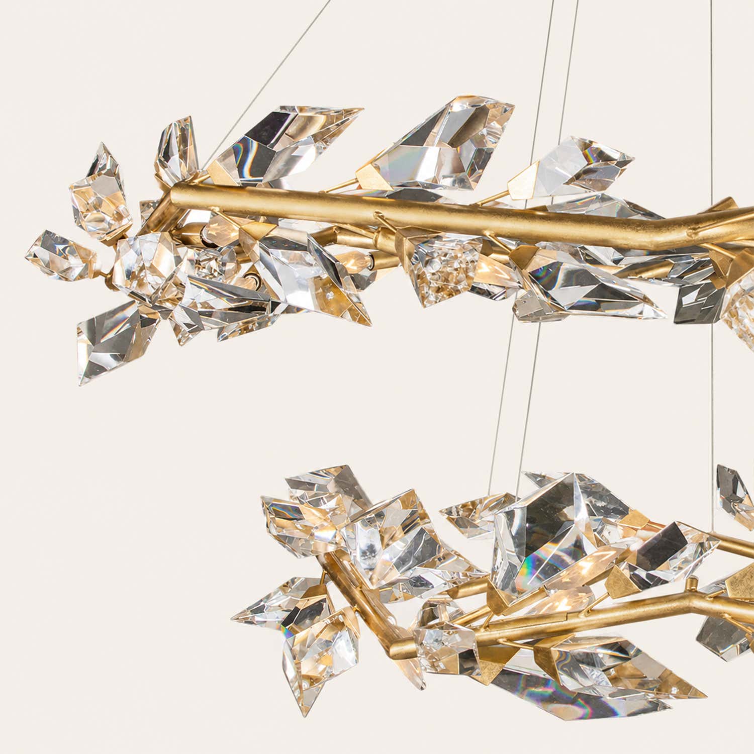 Addison 55" Round Crystal Chandelier