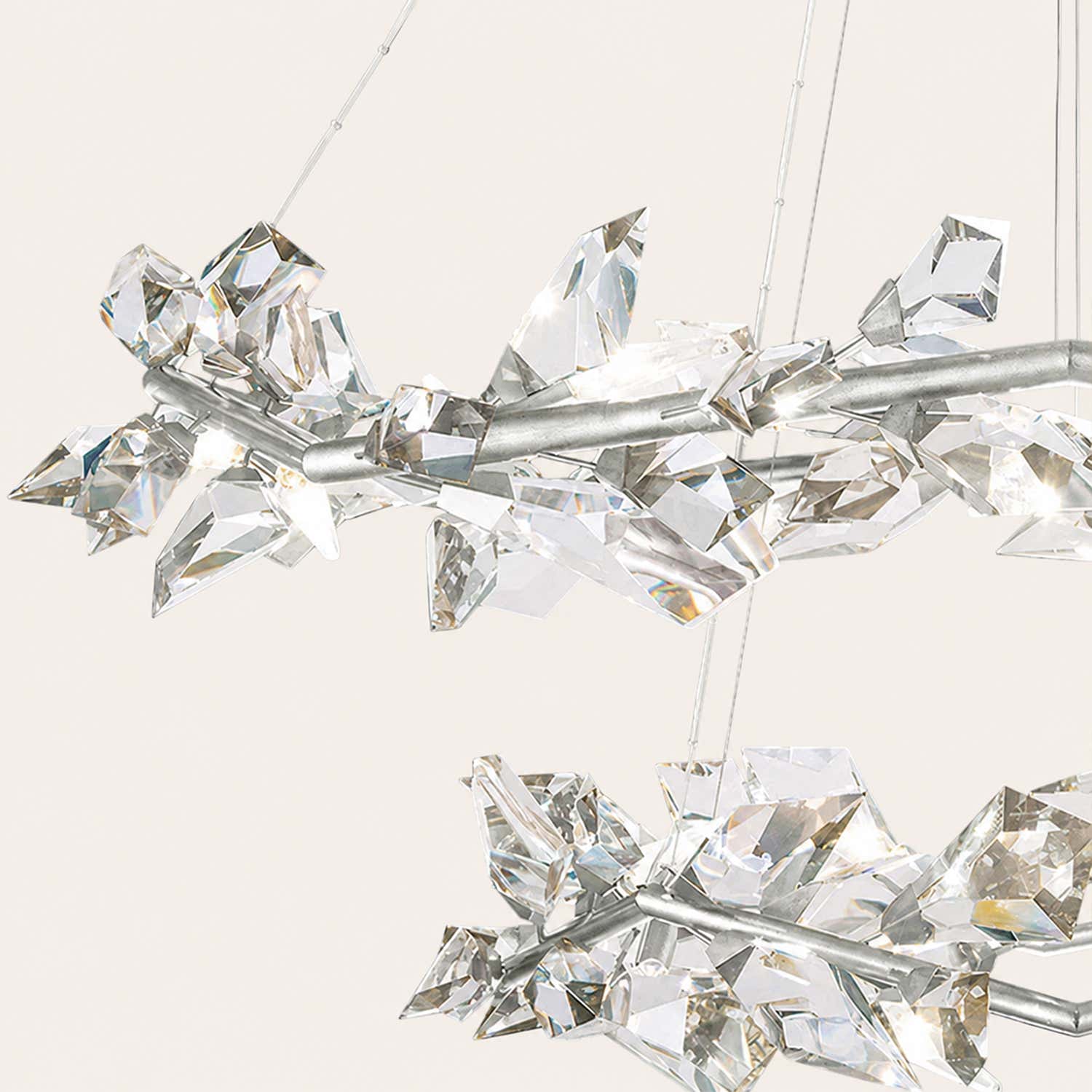 Addison 55" Round Crystal Chandelier