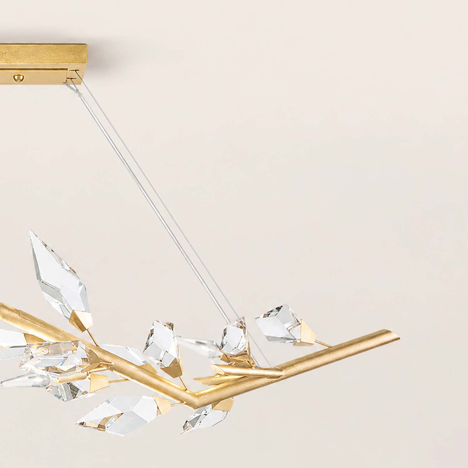 Addison 72" Linear Crystal chandelier