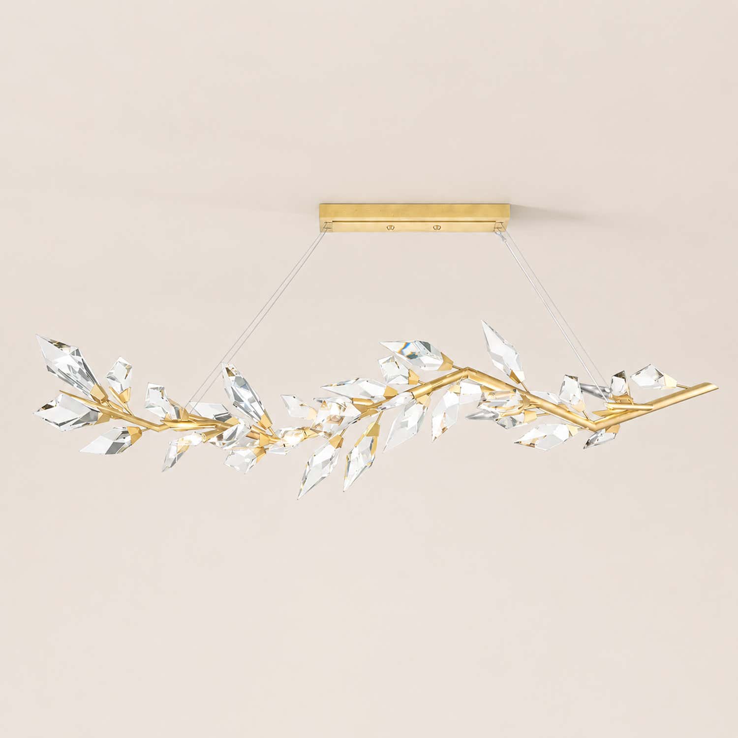 Addison 72" Linear Crystal chandelier
