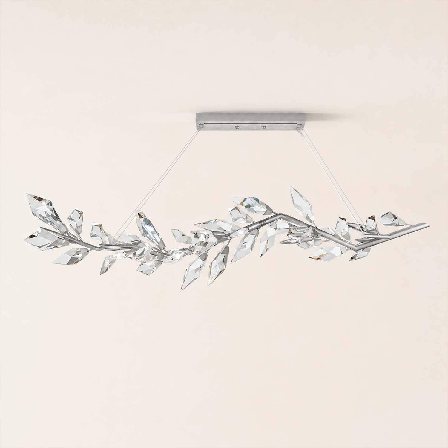 Addison 72" Linear Crystal chandelier