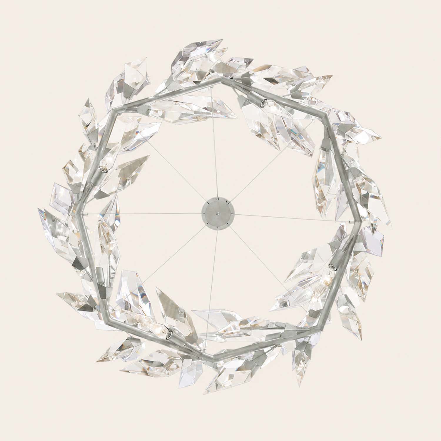 Addison  71" Round Crystal Chandelier