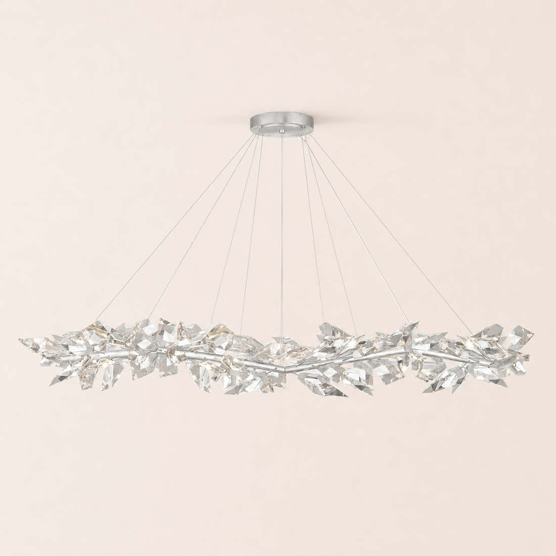 Addison  71" Round Crystal Chandelier