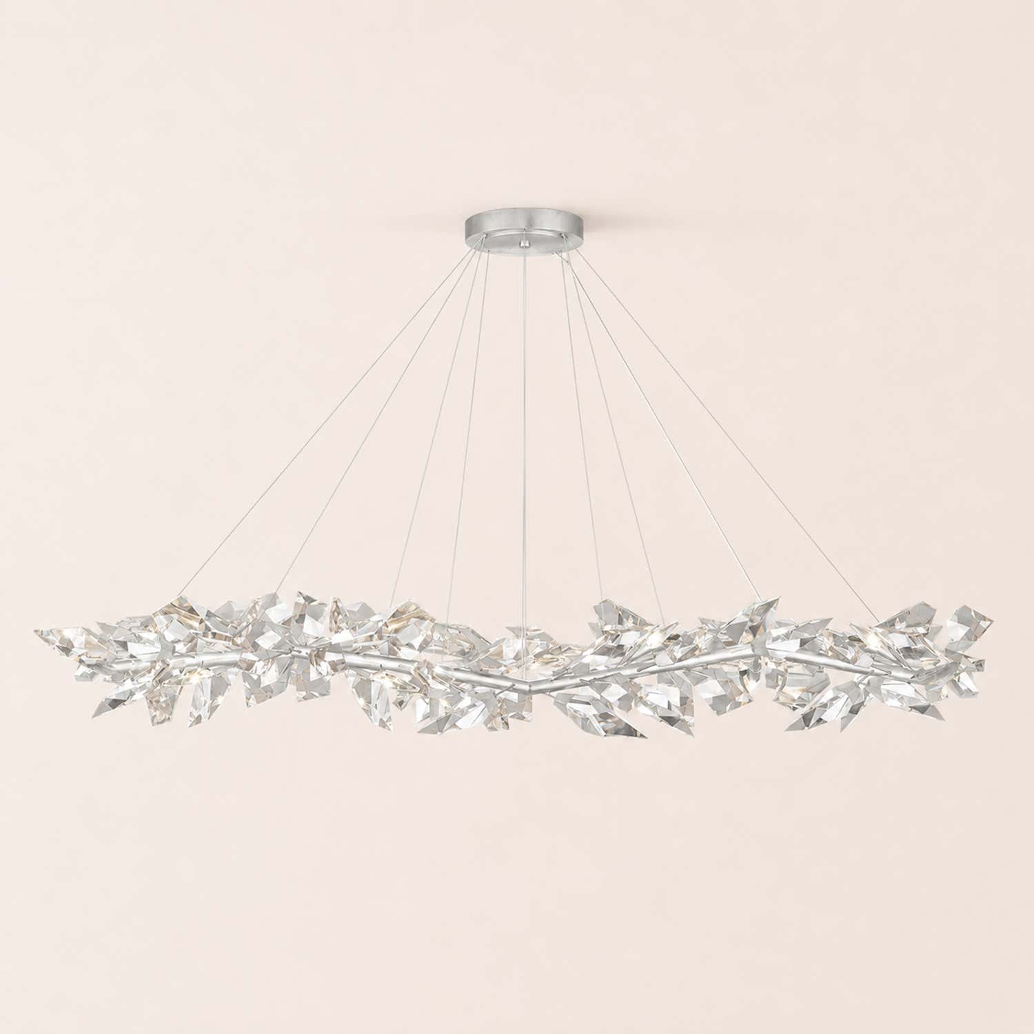 Addison  71" Round Crystal Chandelier