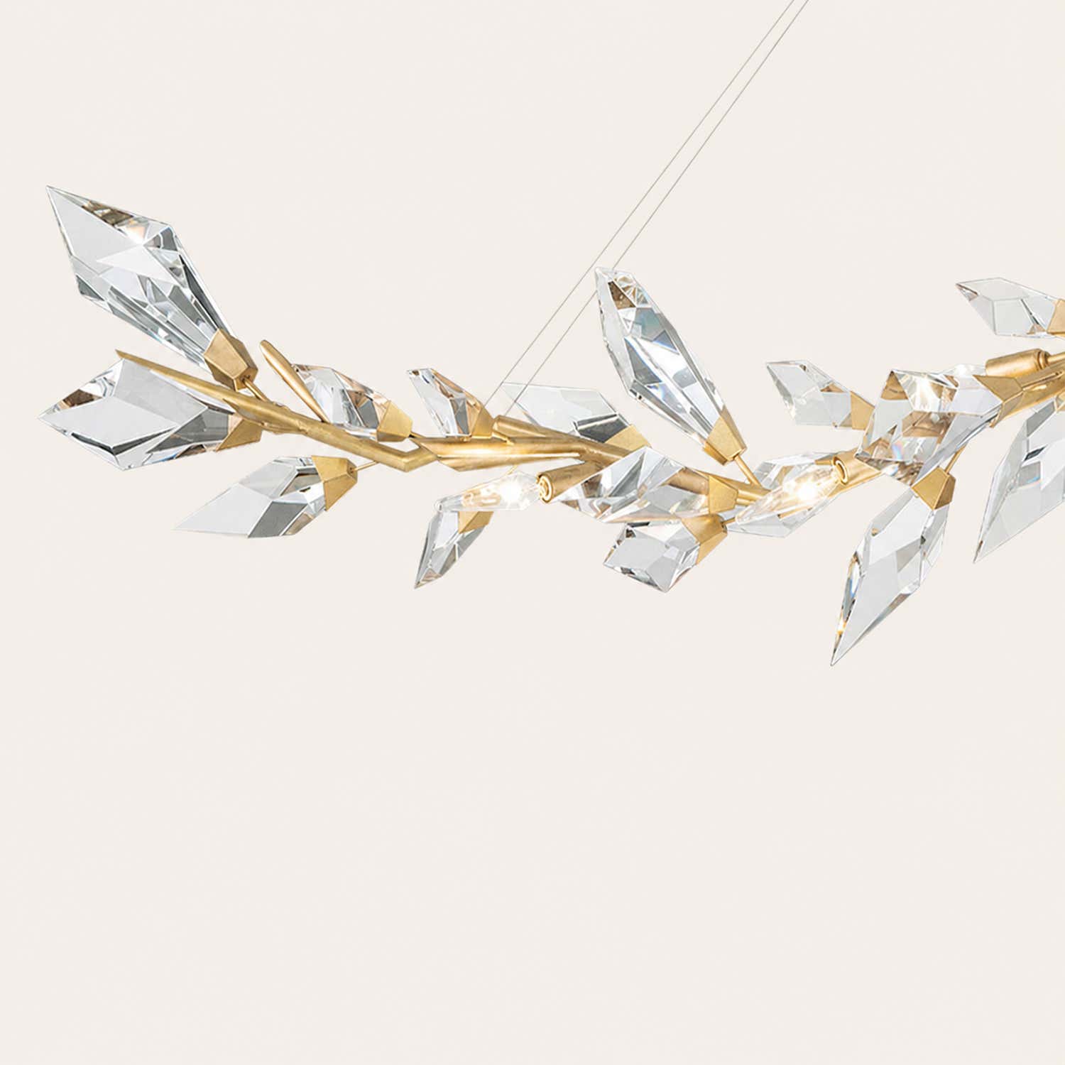 Addison 63.5“ Linear Crystal Chandelier