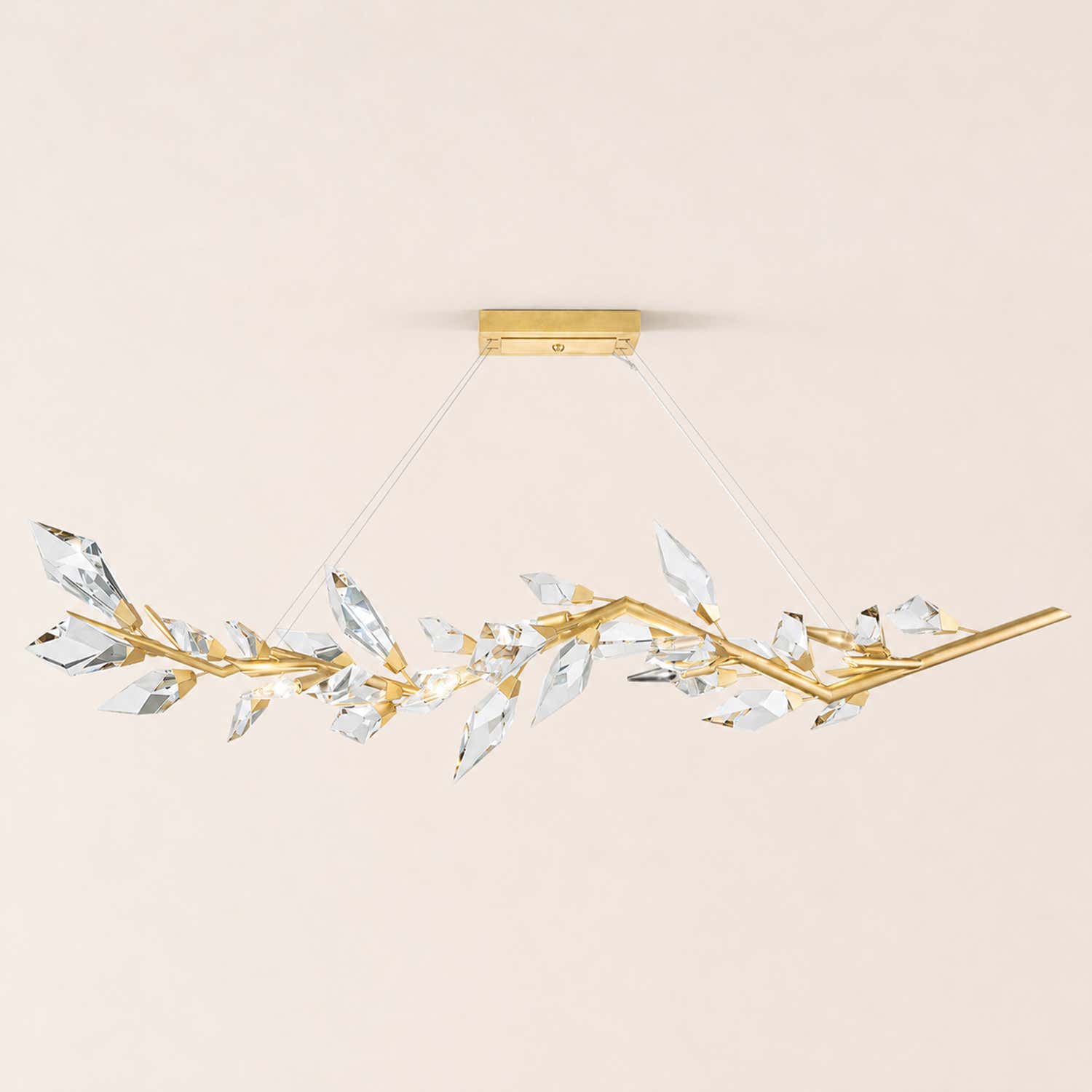 Addison 63.5“ Linear Crystal Chandelier