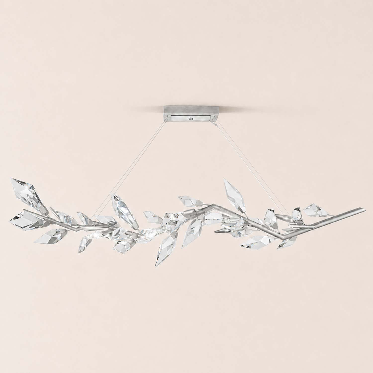 Addison 63.5“ Linear Crystal Chandelier