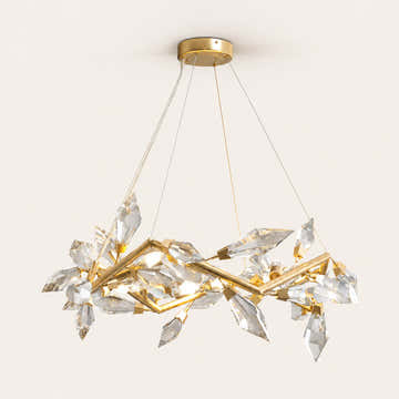 Addison 34" Crystal Chandelier