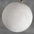 Alabaster Spherical Pendant Light