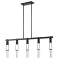 Harmony 5 Light Chandelier // Matte Black