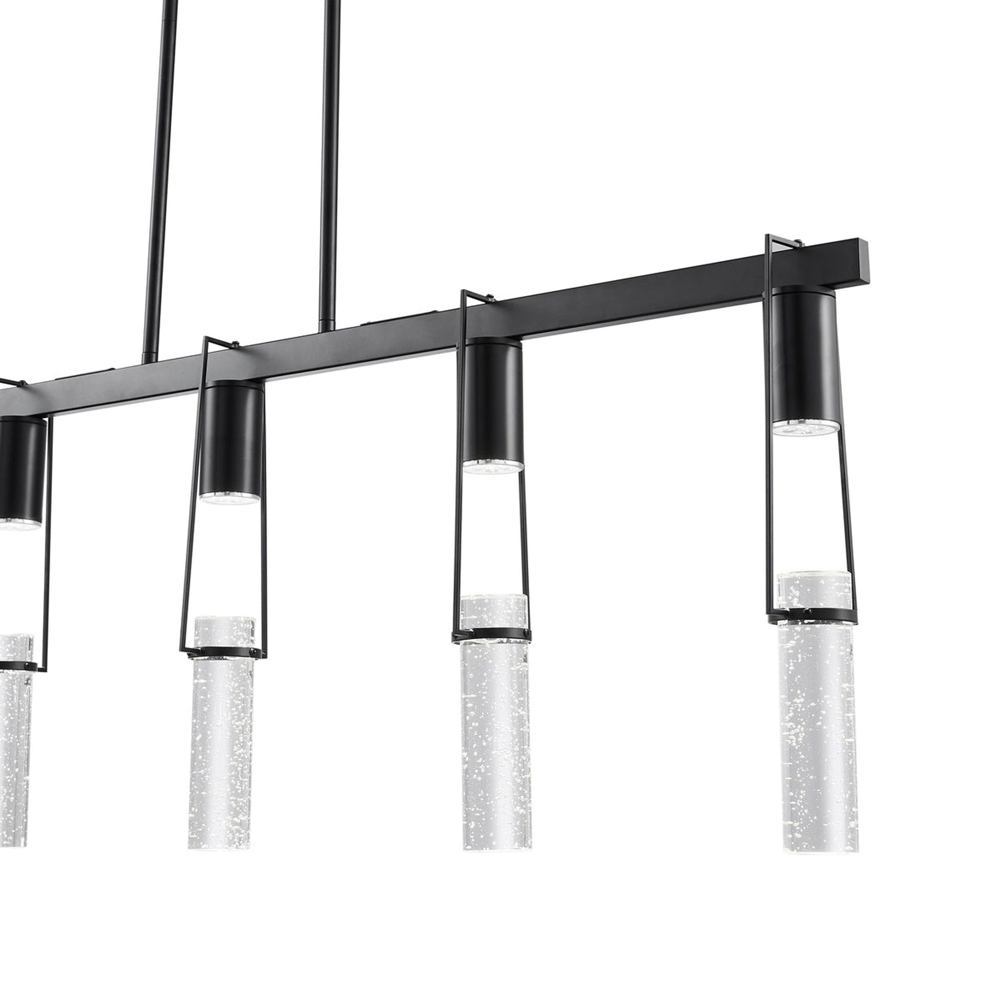 Harmony 5 Light Chandelier // Matte Black