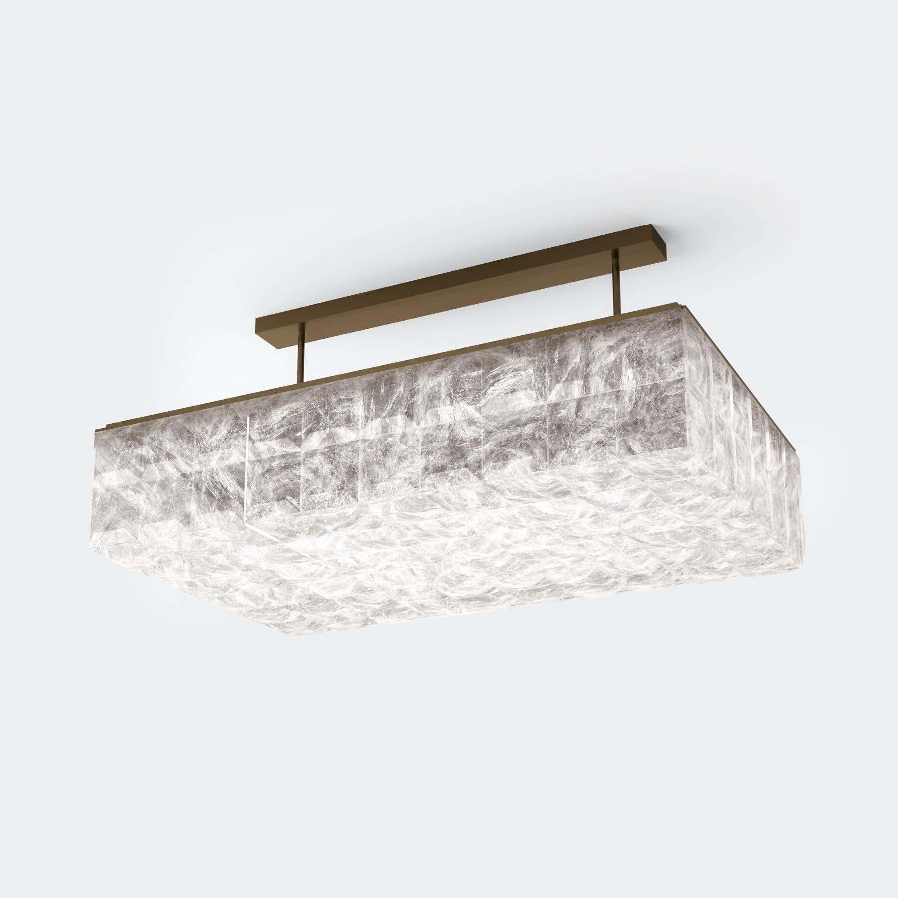 Rock Crystal Hera Chandelier 41''W