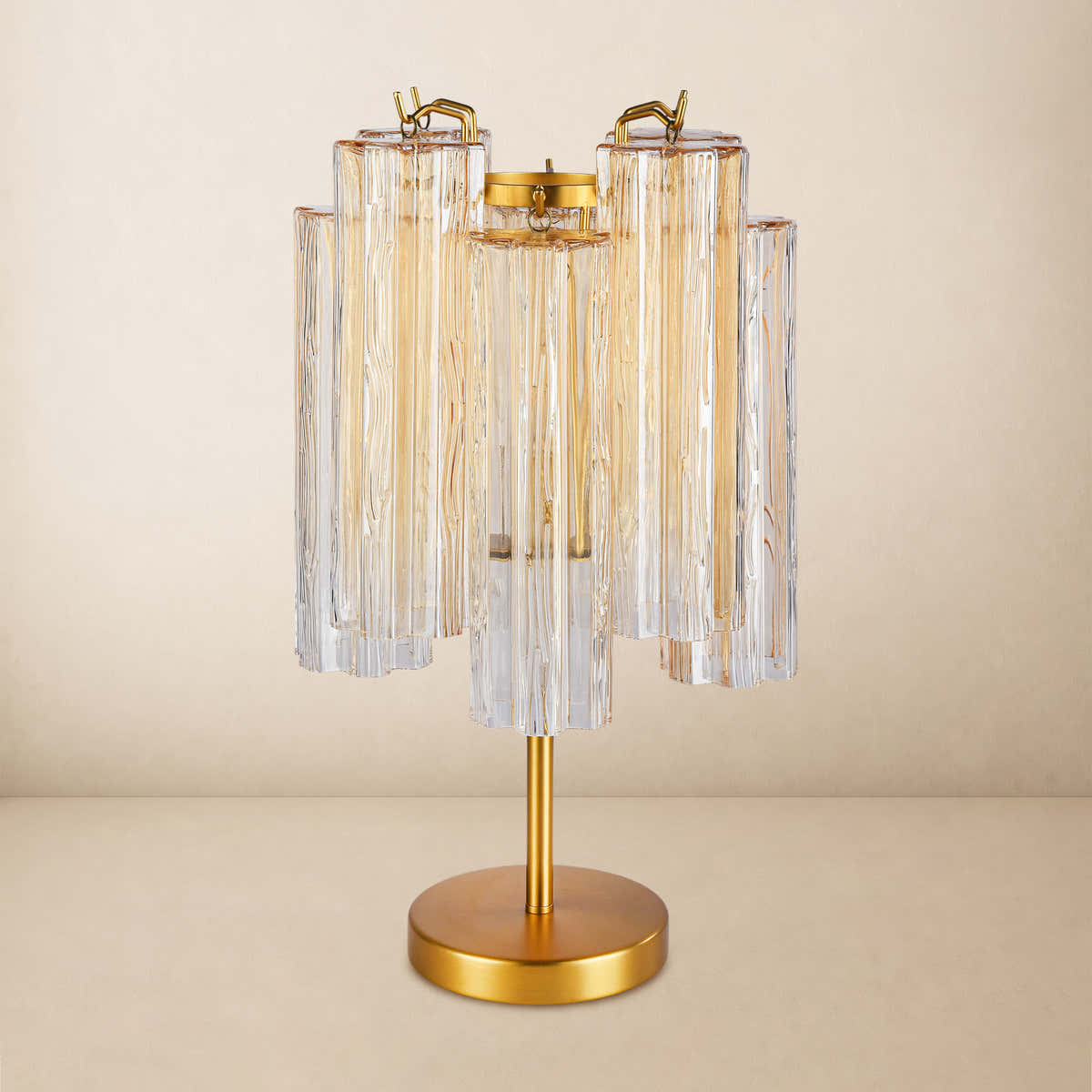 Hexalia Murano Glass Table Lamp