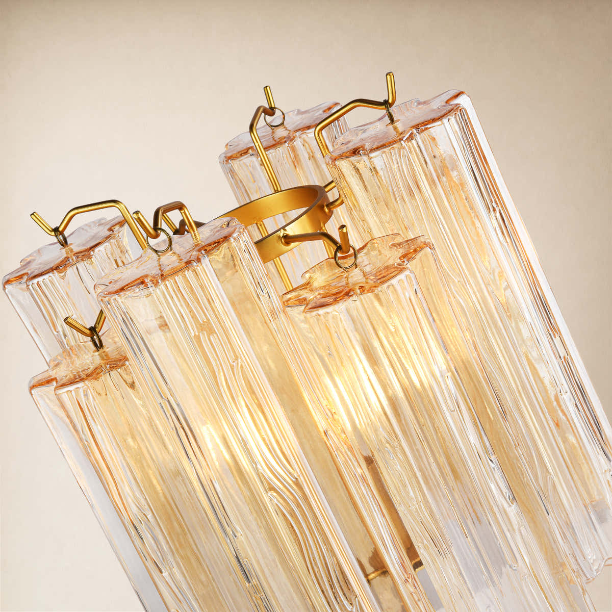 Hexalia Murano Glass Table Lamp