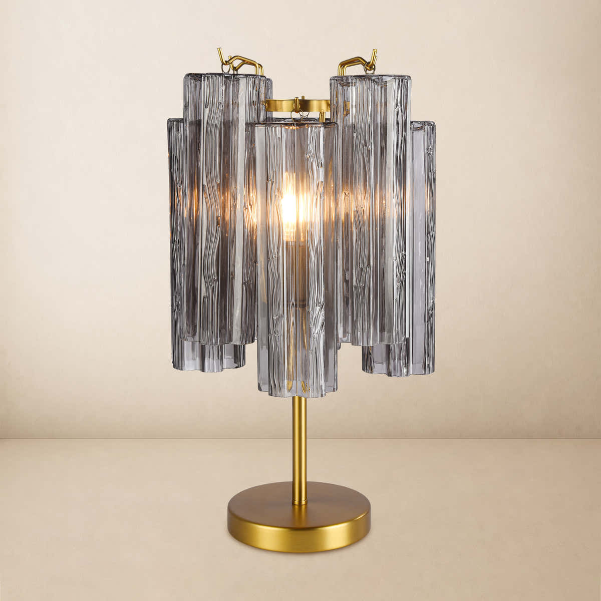 Hexalia Murano Glass Table Lamp