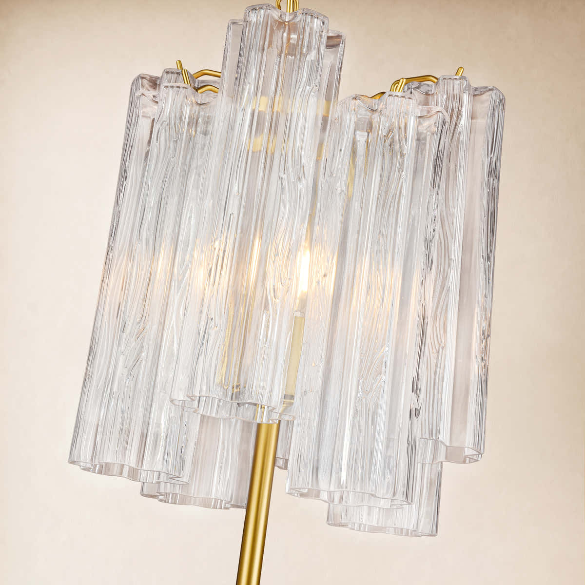 Hexalia Murano Glass Table Lamp